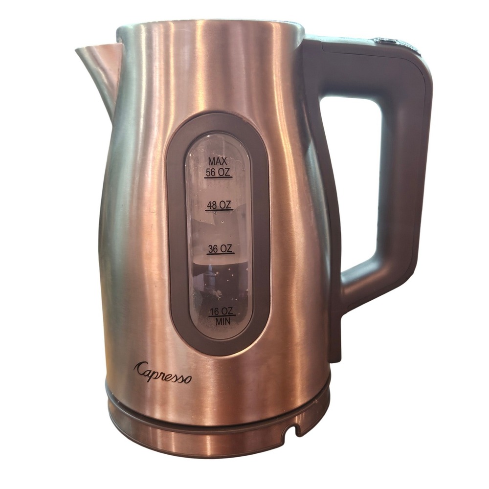 Capresso H2O Select Electric Water Kettle Brushed Stainless Steel 56oz 274.05